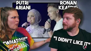 First Time Hearing Putri Ariani ft Ronan Keating - No Matter What Reaction