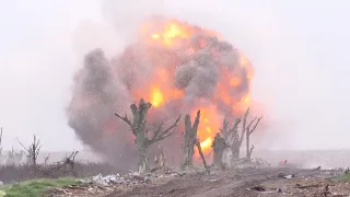 Кількість мін зашкалює:  в Ізюмському районі другий місяць працює 113 бригада ТрО