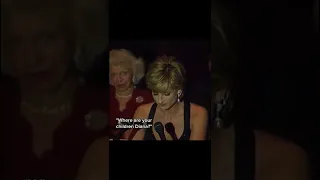 #short When Princess Diana was giving a speech and a woman in the audience asked her