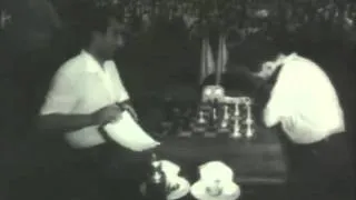 Petrosian-Botvinnik championship 1963 live film footage