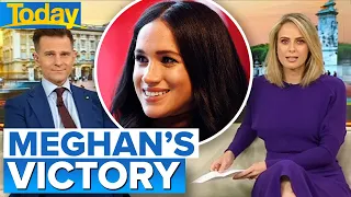 Meghan Markle wins privacy battle with British tabloid | Today Show Australia