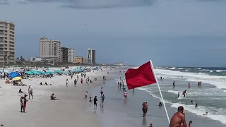 Look out for rip currents during the holiday weekend at Jacksonville Beach