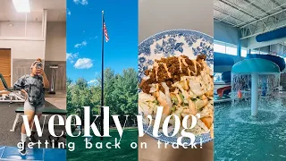 VLOG | yummy eats, getting back on track, unpacking, fun days with the kids!