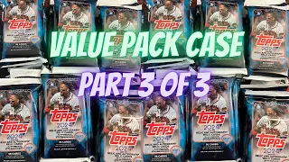 Full Case of Value Packs 2024 Topps Series 1 Part 3 of 3  36 Value Packs * Hits + Parallels + RCs *
