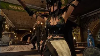 FINAL FANTASY XV Aranea Sexy Glitch