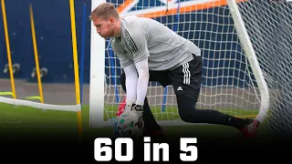 Shot Stopping + Recovery Movements | Co. Rapids Gk Training | 60 in 5