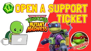 CALL TO ACTION TMNT MUTANT MADNESS OPEN SUPPORT TICKETS NOW