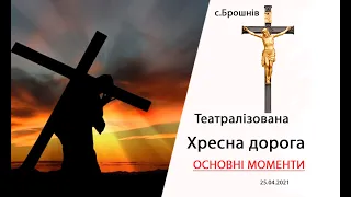 Театралізована Хресна дорога - фрагменти