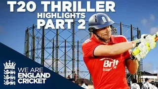 T20 Thriller Goes To Last Ball: England v New Zealand 2013 - Highlights: Part 2