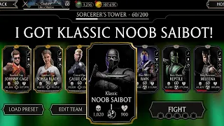 MK Mobile From Zero. #68. Got Klassic Noob Saibot Beating Match 60 Fatal. MK Mobile.