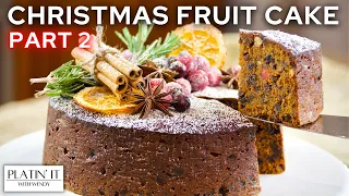 Super MOIST Christmas Fruit Cake Recipe | Holiday Favourites