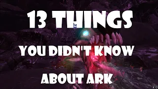 13 Tips & Tricks You Didn't Know In ARK!