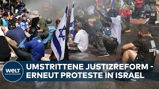 ISRAEL: Zehntausende demonstrieren für und gegen Justizreform in Tel Aviv und Jerusalem