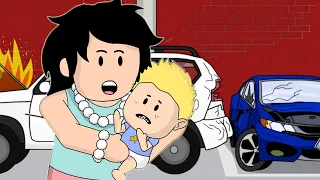 The Car Accident - Baby Alan Cartoon Season 1 Episode 24