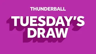 The National Lottery Thunderball draw results from Tuesday 18 January 2022