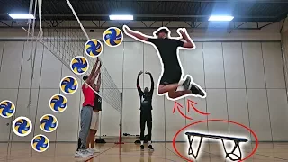 EXTREME VOLLEYBALL TRICK SHOTS!