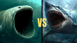 Megalodon VS Bloop. Bu Savaşı Kim Kazanır? Senaryo