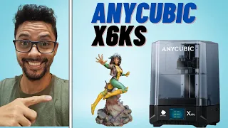 Impressora de Resina 3d Anycubic photon mono X6Ks | Unboxing | Review e Primeiras impressões