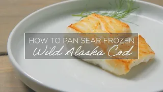 How to Pan Sear Frozen Wild Alaska Cod