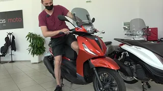 Αυτό είναι το PIAGGIO BEVERLY 300 scooter 2021 μοντέλο