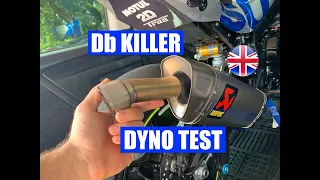 🇬🇧 BAFFLE (dB KILLER) DYNO TEST / HOW MUCH POWER DID I LOOSE?