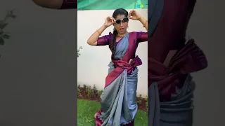 Alya Manasa Dances for Mainaru Vetti Katti Song | Iniya | #shorts  #ytshorts #youtubeshorts