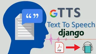 Django Text To Speech | Django PDF To Audio | All In One Code