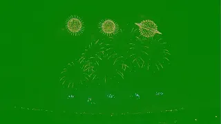 Green Screen Fireworks Animation Effect Chromakey Overlay Футаж Фейерверк 3 Эффект хромакей