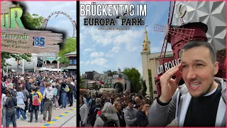 EUROPA-PARK am BRÜCKENTAG - Besuchermassen, hohe WARTEZEITEN und viele AUTOS! |Epfan95 Videoblog|