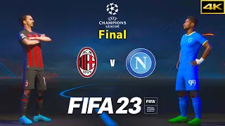 FIFA 23 - MILAN vs. NAPOLI - UEFA Champions League Final 2022/23 - PS5™ [4K]