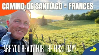 The LONG climb on Day 1 of Camino de Santiago Frances | 2023 HUGE Camino Day 1