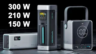 FULL TEST AND REVIEW OF THREE POWERFUL POWERBANKS CUKTECH 300W, 210W AND 150W WITH ALIEXPRESS