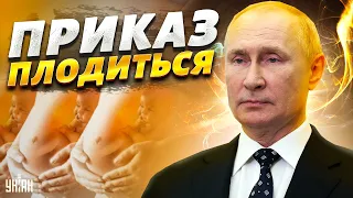 Рожаторы есть, мужиков нет. Путин приказал россиянкам плодиться