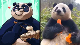 😂 Cat Memes: Kung Fu Panda 4 in Real Life🐼