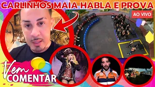 🔥AGORA! PROVA FINAL AO VIVO AGC, CARLINHOS MAIA CRITICADO, MADONNA AJUDOU OU NÃO, NEYMAR ENVIA AJUDA