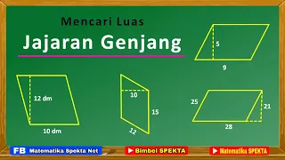 Cara Menghitung Luas Jajaran Genjang