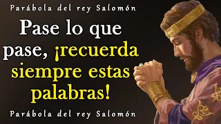 Sabia Parábola Del Rey Salomón | ¡Recuerda Siempre Estas Palabras!