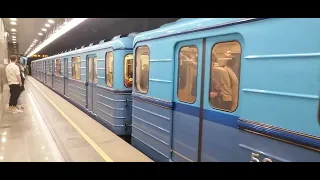 Парад поездов метро 2024.