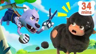 Baa Baa Black Sheep | +More Nursery Rhymes & Kids Songs | BabyBus