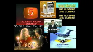 WNEW 5, "Channel 5 Movie Club" Bits, March 1985