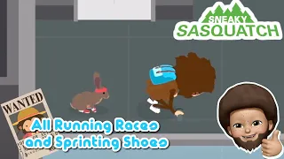 Sneaky Sasquatch Walkthrough - All 12 Running Races and Sprinting Shoes [Apple Arcade]