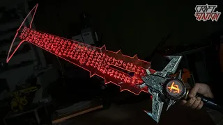 How to make  CRUCIBLE SWORD from DOOM ETERNAL DIY