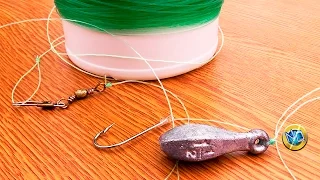 Attaching a Basic Fishing Line hand