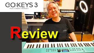 【Roland GO:KEYS 3】レビュー（解説・デモ演奏）／Review