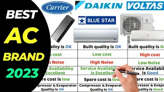 Best AC Brand 2023 in India: Carrier vs Voltas vs Bluestar vs Daikin - Ultimate AC Buying Guide