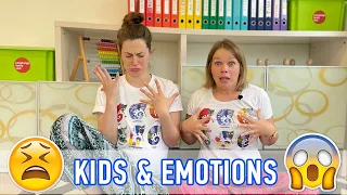 Учим эмоции и чувства на английском с детьми.  Feelings & Emotions for kids. How to manage emotions?
