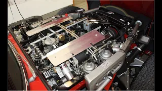 1974 Jaguar V12 Cold Start & Running