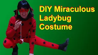 Cheap & Easy DIY Miraculous Ladybug Costume How To - Budget Cosplay