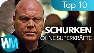 Top 10 COMIC-Schurken ohne SUPERKRÄFTE ✓