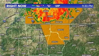 Severe Thunderstorm Warning in NWA